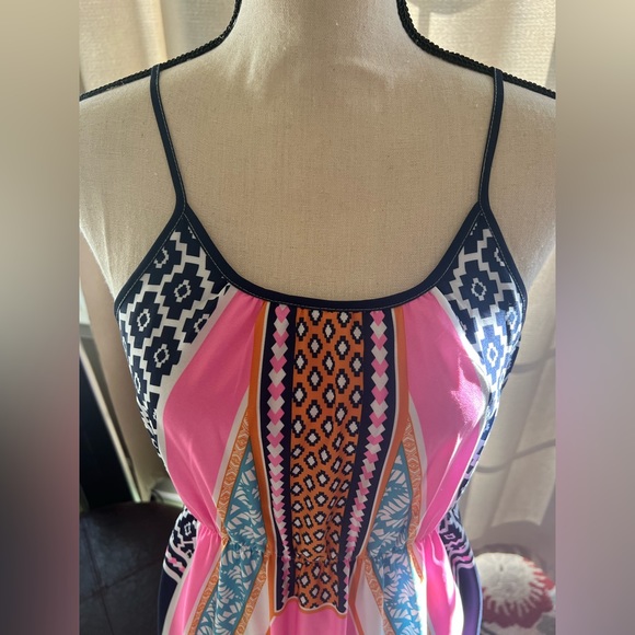 Multi-Colored Arizona Jean Co Maxi Dress - Picture 4 of 5